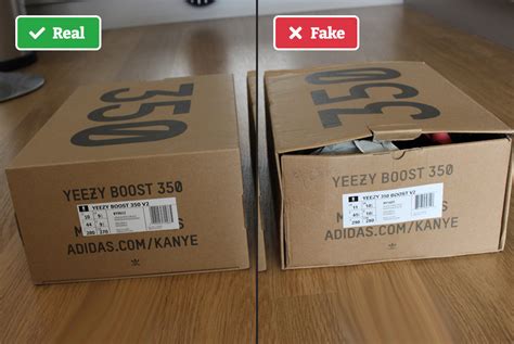 adidas yeezy box real vs fake|how to tell if yeezys are fake.